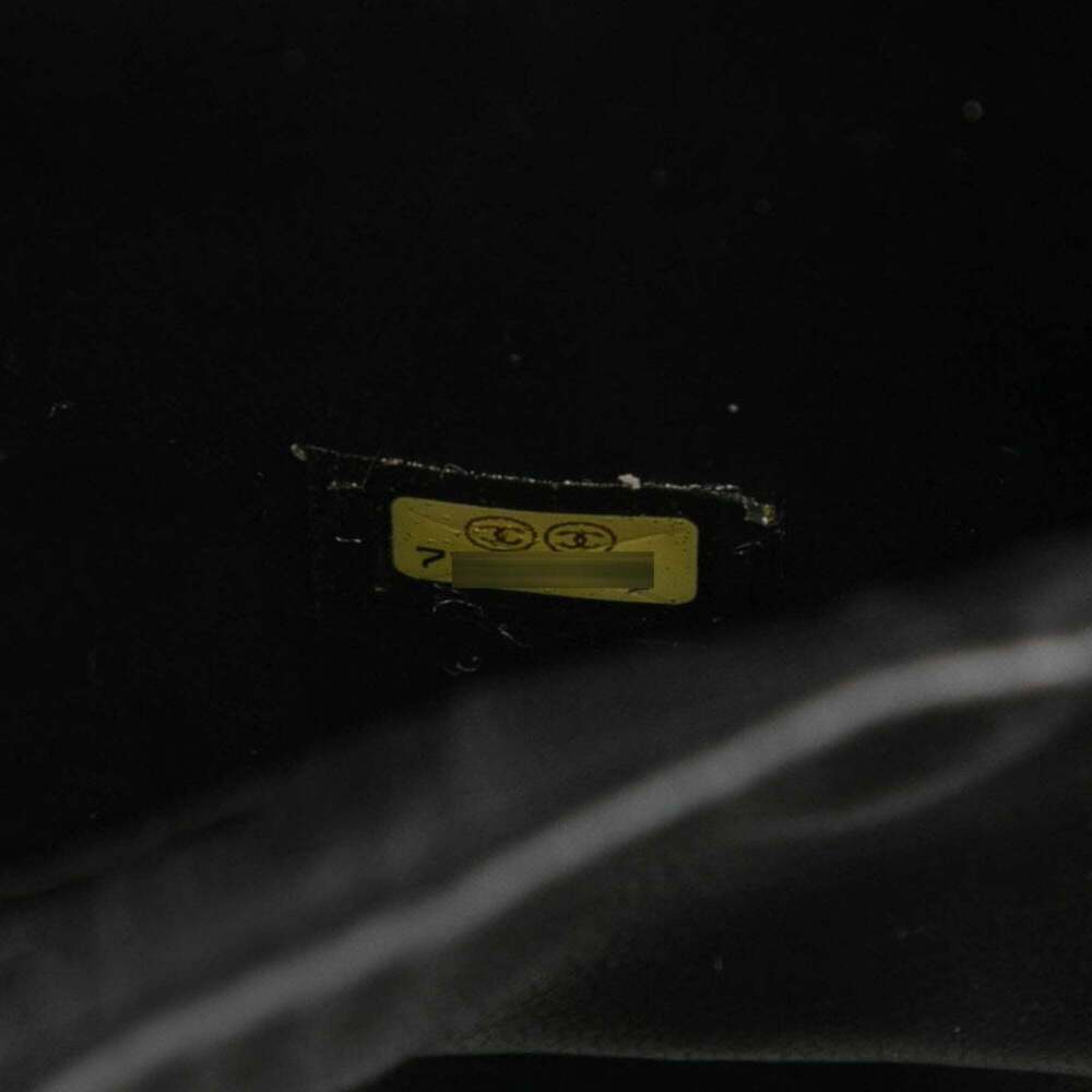 CHANEL Black Caviar Leather Logo Vanity Bag - Picture 6 of 7